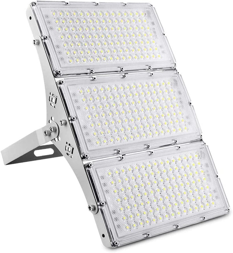CHARON 300W LED Flood Light, 24000LM Super Bright Outdoor Security Lights with Wider Lighting Angle, 6000K Daylight White, IP66 Waterproof Outdoor Lighting for Garage, Garden, Lawn, Yard, Parking Lot Home & Garden > Lighting > Flood & Spot Lights CHARON   