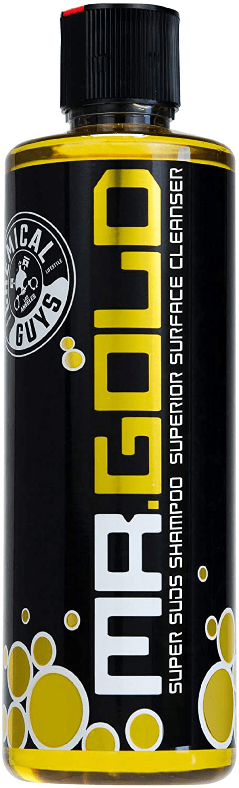 Chemical Guys CWS_402_64 Mr. Pink Foaming Car Wash Soap (Works with Foam Cannons, Foam Guns or Bucket Washes), 64 oz., Candy Scent  Chemical Guys Mr. Gold 16 oz 