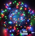 Christmas Indoor Tree Lights - 220 Leds 82Ft/25M Memory Function 8 Modes End-To-End Plug in Outdoor Waterproof Decorative Fairy Twinkle String Lights for Xmas Tree/Easter/Patio/Home/Room - Colorful