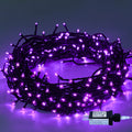 Christmas Indoor Tree Lights - 220 Leds 82Ft/25M Memory Function 8 Modes End-To-End Plug in Outdoor Waterproof Decorative Fairy Twinkle String Lights for Xmas Tree/Easter/Patio/Home/Room - Colorful Home & Garden > Lighting > Light Ropes & Strings Magical Lighting Purple  