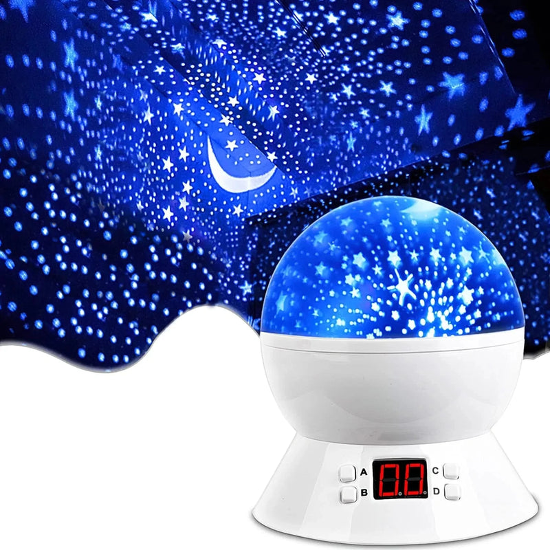 Christmas Projector Lights Dinosaur Night Light for Boys Toys for Kids Age 3-5, 360 Degree Rotation with 17 Colors Projection Toddler Nightlight Lamp for Kids Room Decor, Birthday Xmas Gifts for Boys Home & Garden > Lighting > Night Lights & Ambient Lighting MOKOQI White  