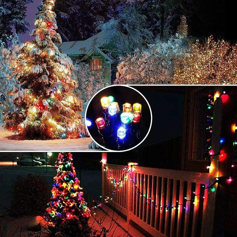 Christmas String Lights 220 LED Multi Color 25M 82Ft, 8 Modes Twinkle Lights Indoor Outdoor Decoration Plug-In Waterproof End to End Expandable Decoration Fairy Light for Patio Wall Party Wedding Pub Home & Garden > Lighting > Light Ropes & Strings Shenzhen Futian District Keweida Electronics Firm   