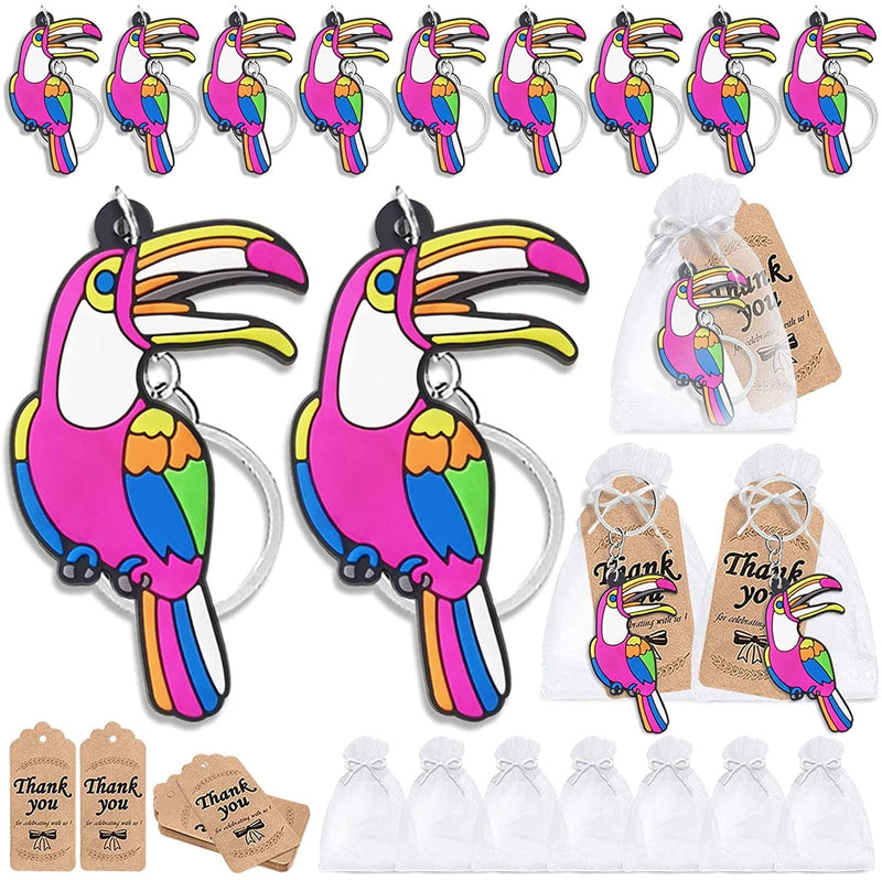 Cicibear 60 Pack Farm Animal Party Decorations for Guests, 20 Chicken Keychains, 20 Tags and 20 Gift Bags for Baby Shower, Kids Birthday Party Favor, School Carnival Rewards Home & Garden > Decor > Seasonal & Holiday Decorations CiciBear Superbird  