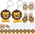 Cicibear 60 Pack Farm Animal Party Decorations for Guests, 20 Chicken Keychains, 20 Tags and 20 Gift Bags for Baby Shower, Kids Birthday Party Favor, School Carnival Rewards Home & Garden > Decor > Seasonal & Holiday Decorations CiciBear Brown Lion  