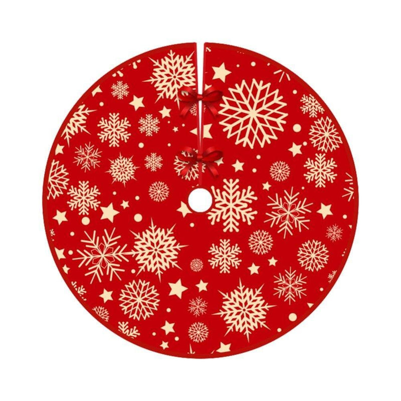 [CLEARANCE Sales]Christmas Tree Skirt Christmas Tree Mat Hoilday Party Home Decorations Home & Garden > Decor > Seasonal & Holiday Decorations > Christmas Tree Skirts 735786458 A4  