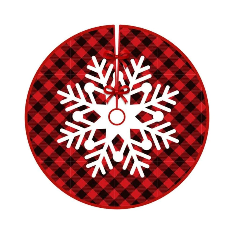 [CLEARANCE Sales]Christmas Tree Skirt Christmas Tree Mat Hoilday Party Home Decorations Home & Garden > Decor > Seasonal & Holiday Decorations > Christmas Tree Skirts 735786458 A5  
