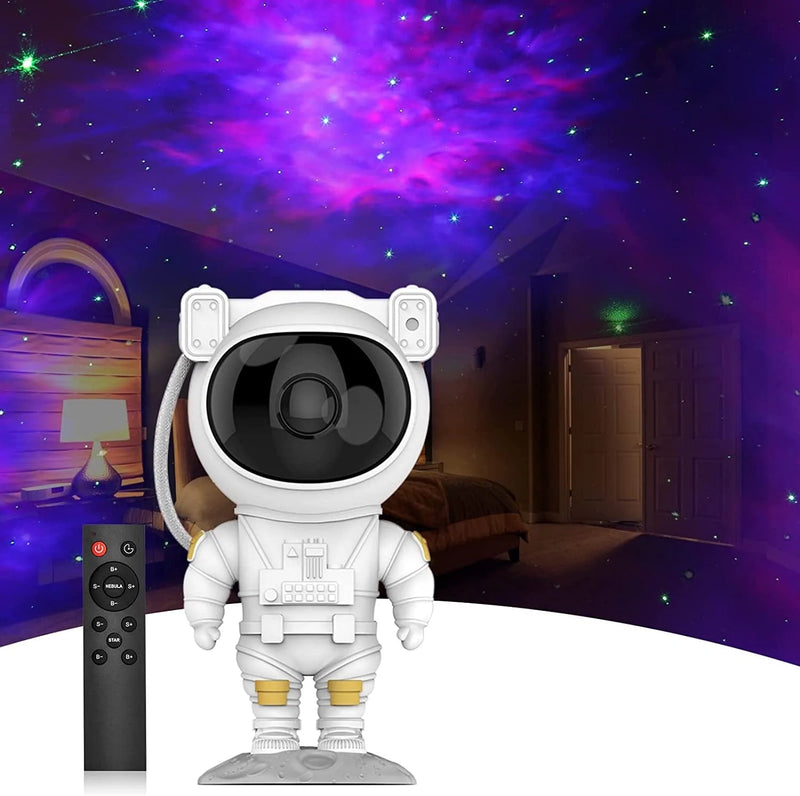 Clesea Kids Star Projector Night Light with Timer, Remote Control and 360Degreeadjustable Design, Astronaut Nebula Galaxy for Children Adults Baby Bedroom, Study Room Game White Home & Garden > Lighting > Night Lights & Ambient Lighting Lonvis Technology(Shenzhen)Co.,Ltd.   