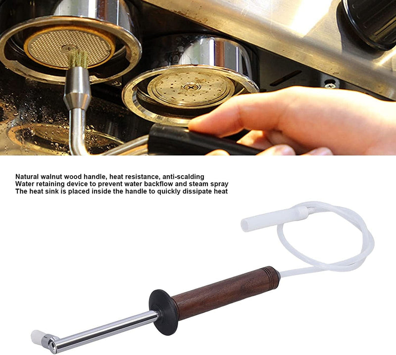 Coffee Machine Cleaning Brush,High Pressure Steam Tool Detachable Fast Heat Dissipation for Kitchen Bar