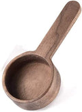 Coffee Spoons, Coffee Scoops, Wooden Coffee Ground Spoon, Measuring for Ground Beans or Tea, Soup Cooking Mixing Stirrer Kitchen Tools Utensils, 1 Wooden Tea Scoop (Walnut Wooden-Short) Home & Garden > Kitchen & Dining > Kitchen Tools & Utensils BEST HOUSE Walnut Wooden Short 