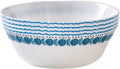 Corelle Vitrelle 6-Piece Bowl Set, Triple Layer Glass and Chip Resistant, 20-Oz Lightweight round Bowls, Winter Frost White Home & Garden > Decor > Seasonal & Holiday Decorations Snapshots Publishing Company Azure Medallion 4 Pack 
