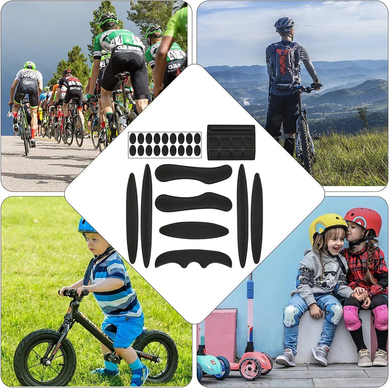 Cosmos Helmet Padding Set Universal Bike Replacement Foam Pads Bicycle Helmet Cushions for Bike Cycling Helmet Outdoor Sports, 2 Sets Sporting Goods > Outdoor Recreation > Cycling > Cycling Apparel & Accessories > Bicycle Helmets Cosmos   