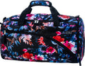 COTEY 22" Weekender Bags for Women, 38L Travel Duffle Bag for Women Overnight, Large Carry on Duffel with Shoe Compartment, Waterproof - Purple Rose Home & Garden > Household Supplies > Storage & Organization COTEY Black Floral Large 