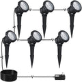 COVOART Color Changing LED Landscape Lights 12W Landscape Lighting IP66 Waterproof LED Garden Pathway Lights Walls Trees Outdoor Spotlights with Spike Stand, Outdoor Landscaping Lights, 4 Pack Home & Garden > Lighting > Flood & Spot Lights COVOART 6 Pack Warm White  
