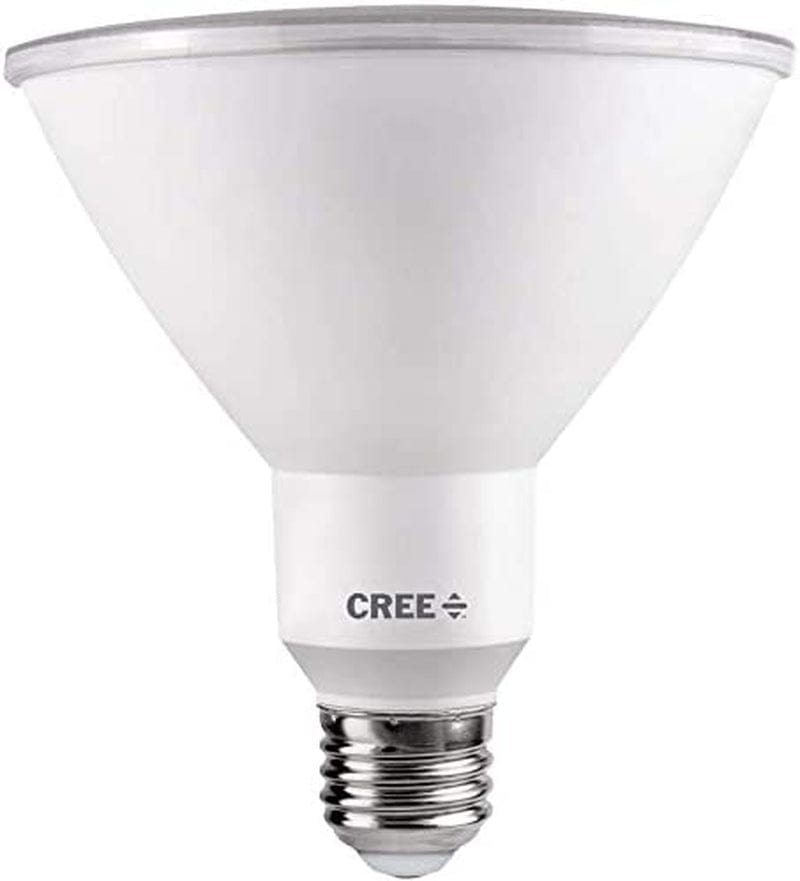Cree Lighting, PAR38 Weatherproof Outdoor Flood 120W Equivalent LED Bulb, 25 Degree Spot, 1200 Lumens, Dimmable, Bright White 3000K, 25,000 Hour Rated Life 90+ CRI | 6-Pack Home & Garden > Lighting > Flood & Spot Lights Cree Lighting   