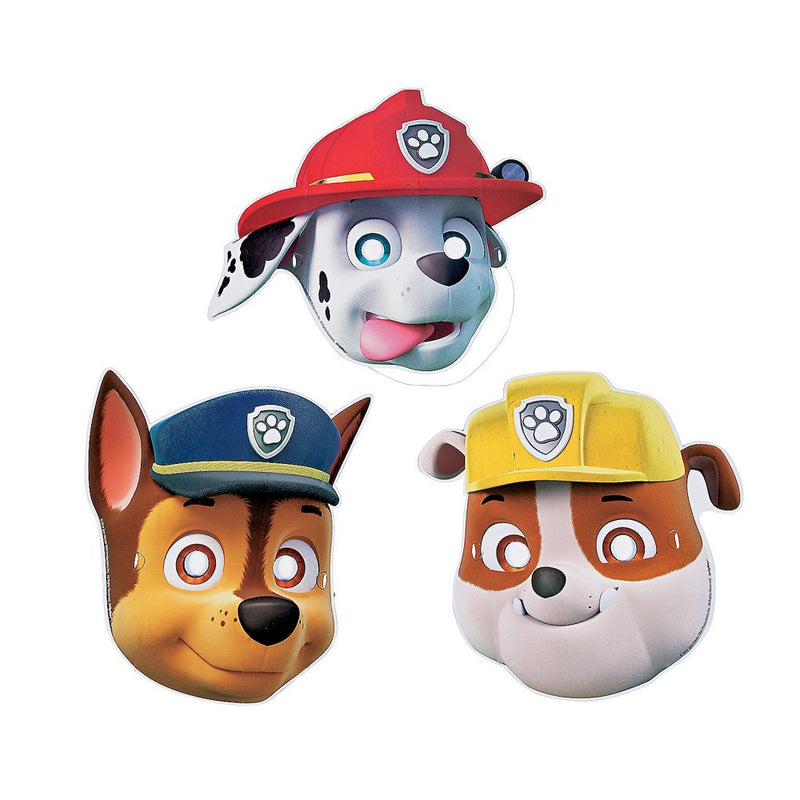 Paw Patrol Masks (8Pc) - Party Supplies - 8 Pieces Apparel & Accessories > Costumes & Accessories > Masks Oriental Trading Company   