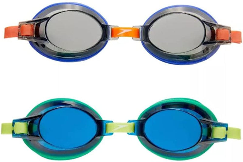 Speedo Kids 2-Pack Splasher Goggles - Green Sporting Goods > Outdoor Recreation > Boating & Water Sports > Swimming > Swim Goggles & Masks Speedo   