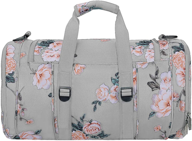 MOSISO Sports Duffel Peony Gym Bag with Shoe Compartment Home & Garden > Household Supplies > Storage & Organization Mosiso   