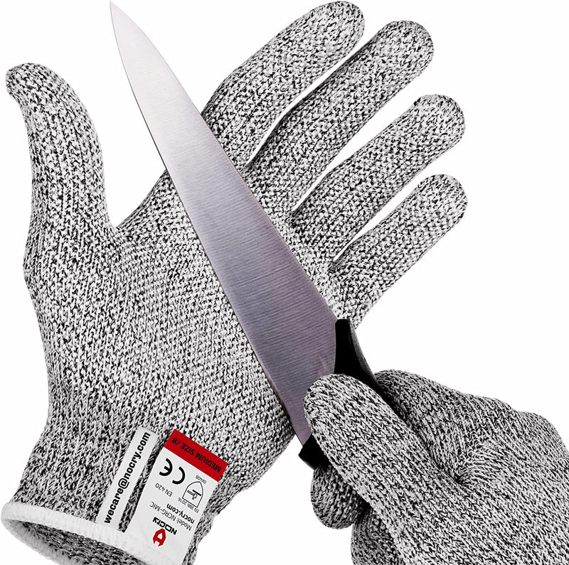 Nocry Cut Resistant Gloves - Ambidextrous, Food Grade, High Performance Level 5 Protection. Size Small, Complimentary Ebook Included Home & Garden > Kitchen & Dining > Kitchen Tools & Utensils NoCry With Grip Dots Large 