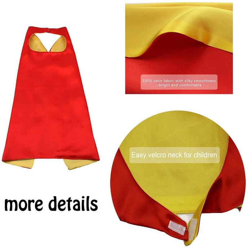 Superhero 5 Pcs Kids Cape and Mask Costumes Party Favors Series 1 Apparel & Accessories > Costumes & Accessories > Masks Yiwu Factory   