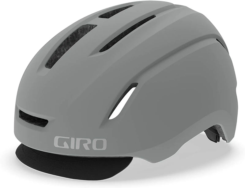 Giro Caden Adult Urban Cycling Helmet Sporting Goods > Outdoor Recreation > Cycling > Cycling Apparel & Accessories > Bicycle Helmets Giro Matte Grey (2021) Large (59-63 cm) 