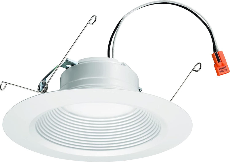 Lithonia Lighting 5/6 Inch White Retrofit LED Recessed Downlight, 12W Dimmable with 3000K Bright White, 835 Lumens Home & Garden > Lighting > Flood & Spot Lights Lithonia Lighting   