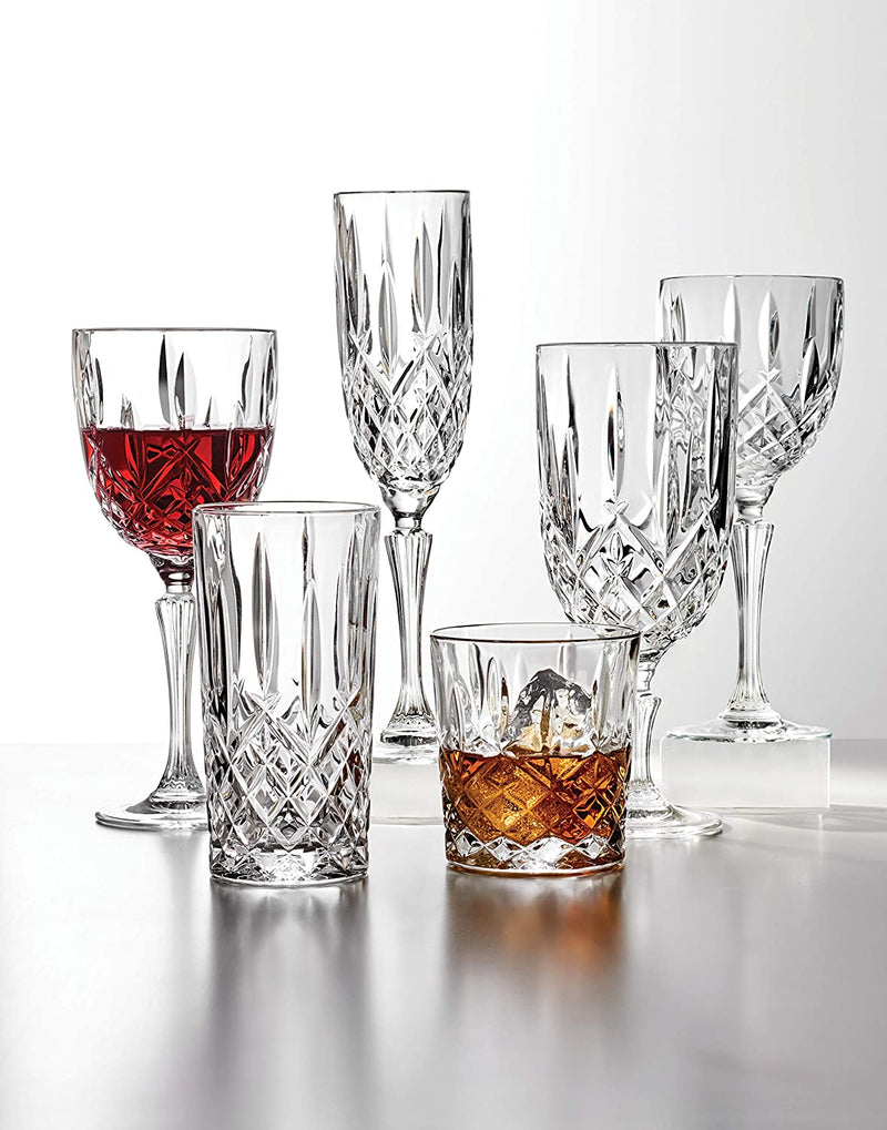 Marquis by Waterford Markham Double Old Fashion Set of 4, 11 Oz, Clear Home & Garden > Kitchen & Dining > Barware Marquis By Waterford   
