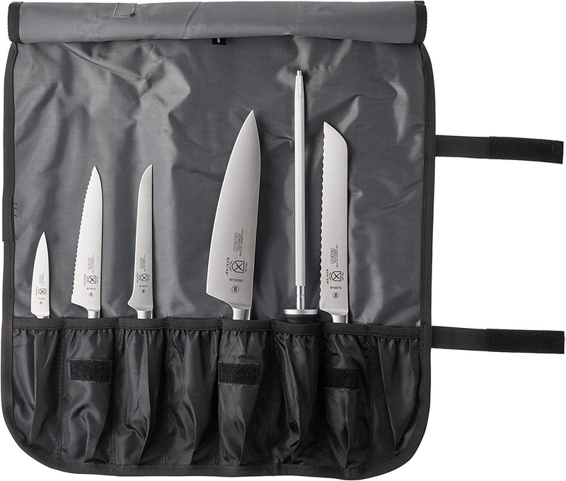 Mercer Culinary Züm 7-Piece Forged Knife Set in Roll Home & Garden > Kitchen & Dining > Kitchen Tools & Utensils > Kitchen Knives Mercer Culinary Knife Set in Roll 7-Piece 