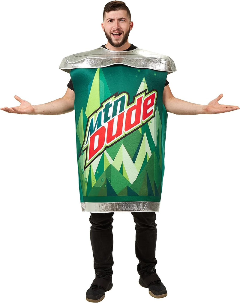 Beverage Can Costume | Slip on Halloween Costume for Women and Men| One Size Fits All  Hauntlook   