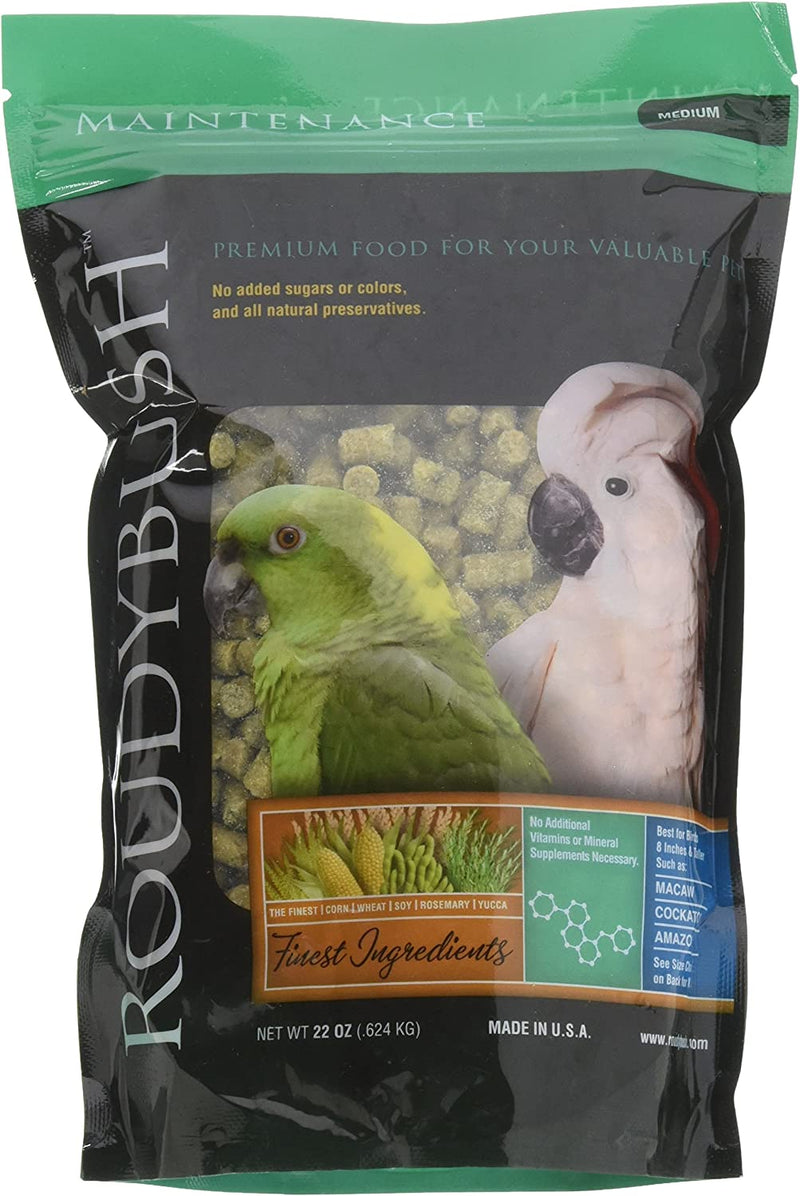 Roudybush Daily Maintenance Bird Food, Medium, 22-Ounce, Green, 222MDDM Animals & Pet Supplies > Pet Supplies > Bird Supplies > Bird Food Roudybush, Inc.   