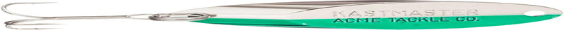 Acme Kastmaster Fishing Lure - Balanced and Aerodynamic for Huge Distance Casts and Wild Action without Line Twist Sporting Goods > Outdoor Recreation > Fishing > Fishing Tackle > Fishing Baits & Lures Acme Chrome/Neon Green 1/2 oz. 