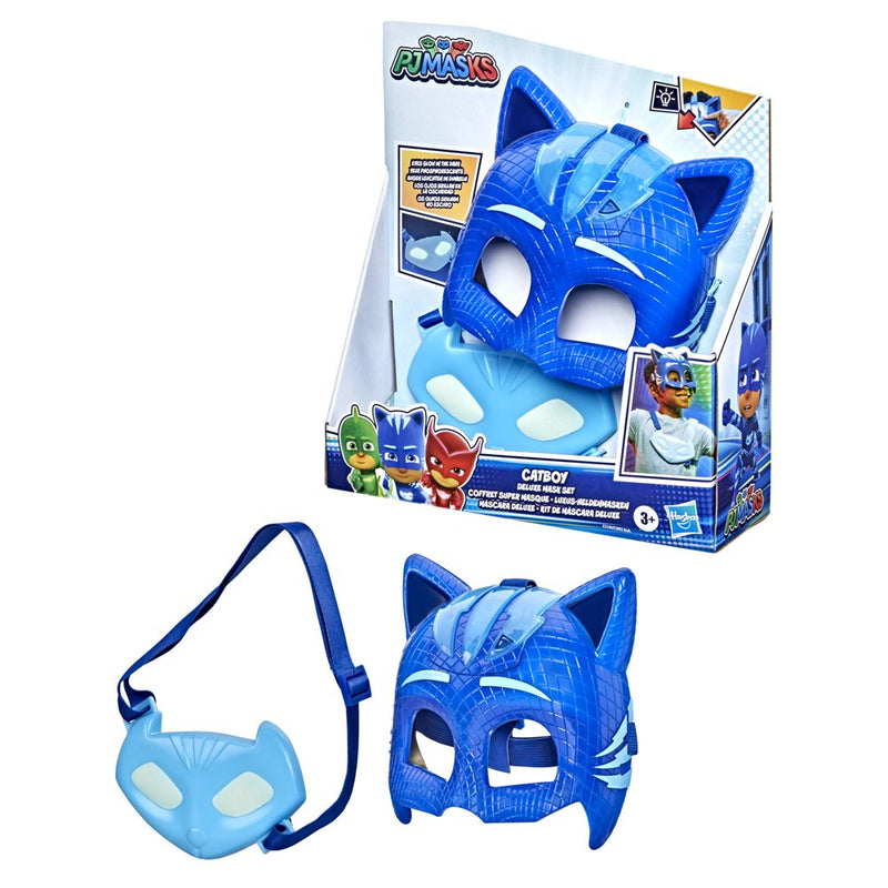 PJ Masks Catboy Deluxe Mask Set, Preschool Roleplay Toy, Catboy Accessory Apparel & Accessories > Costumes & Accessories > Masks Hasbro Inc.   