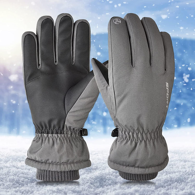 Mittens for Women Cold Weather Heated Winter Adult'S Warm Outdoor Non-Slip Windproofgloves and Ski Gloves Mittens Men Sporting Goods > Outdoor Recreation > Boating & Water Sports > Swimming > Swim Gloves Bmisegm   