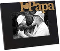 Isaac Jacobs Natural Wood Sentiments “I Love Papa” / I Heart Papa Picture Frame, 4X6 Inch, Photo Gift for Papa, Grandpa, Family, Display on Tabletop, Desk (Natural, 4X6) Home & Garden > Decor > Picture Frames Isaac Jacobs International Black 4x6 