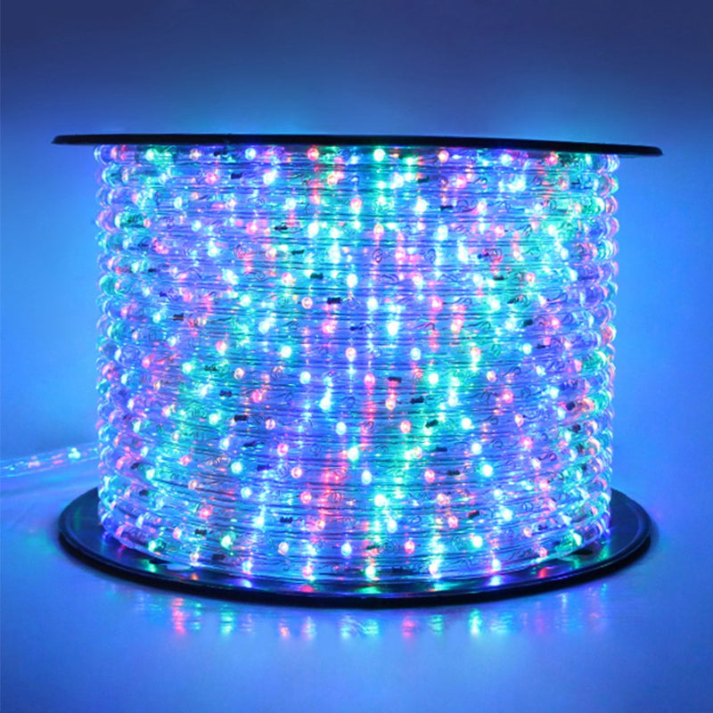 LED Rope Lights 110V Waterproof Connectable String Lights for Indoor Outdoor Garden Decorative Lighting Green Home & Garden > Decor > Seasonal & Holiday Decorations LamQee 150' Multicolor 