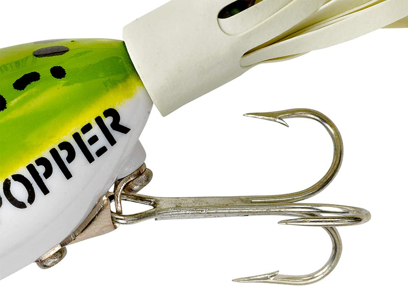 Arbogast Hula Popper Topwater Fishing Lure, Frog White Belly, G760 (2 In, 3/8 Oz) Sporting Goods > Outdoor Recreation > Fishing > Fishing Tackle > Fishing Baits & Lures Pradco Outdoor Brands   