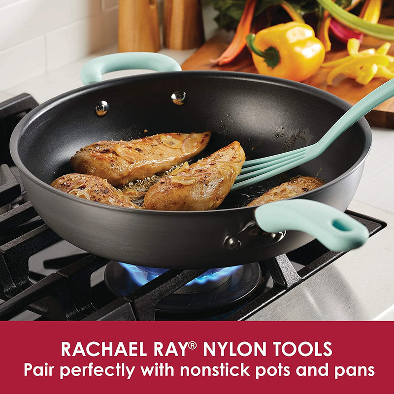 Rachael Ray Kitchen Tools and Gadgets Nylon Cooking Utensils/Spatula/Fish Turners, 2 Piece, Orange Home & Garden > Kitchen & Dining > Kitchen Tools & Utensils Rachael Ray   