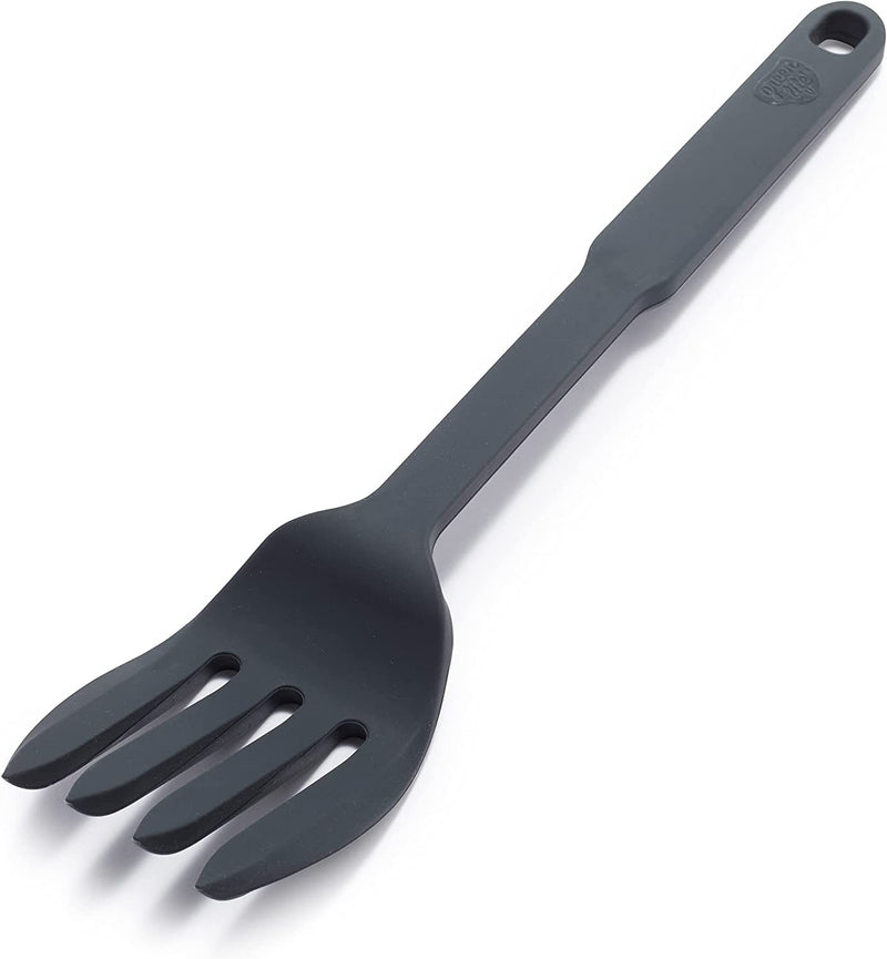 Greenlife Cooking Tools and Utensils, Silicone Spoon for Scooping Scraping and Mixing, Heat and Stain Resistant, Dishwasher Safe, Red Home & Garden > Kitchen & Dining > Kitchen Tools & Utensils GreenLife Gray Fork 