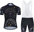 MOXILYN Mens Cycling Jersey MTB Clothes Cycling Kit Bike Shirts and Cycling Bibs Short with 20D Gel Pad Biking Clothing Set Sporting Goods > Outdoor Recreation > Cycling > Cycling Apparel & Accessories MOXILYN Q7s-set 3X-Large 