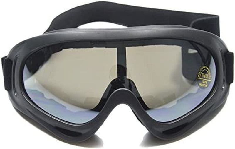 Mzcurse Windproof Glasses Ski Snowboard Goggles Dustproof Motocross Eyewear Sporting Goods > Outdoor Recreation > Cycling > Cycling Apparel & Accessories Linhao Co. Ltd Grey  