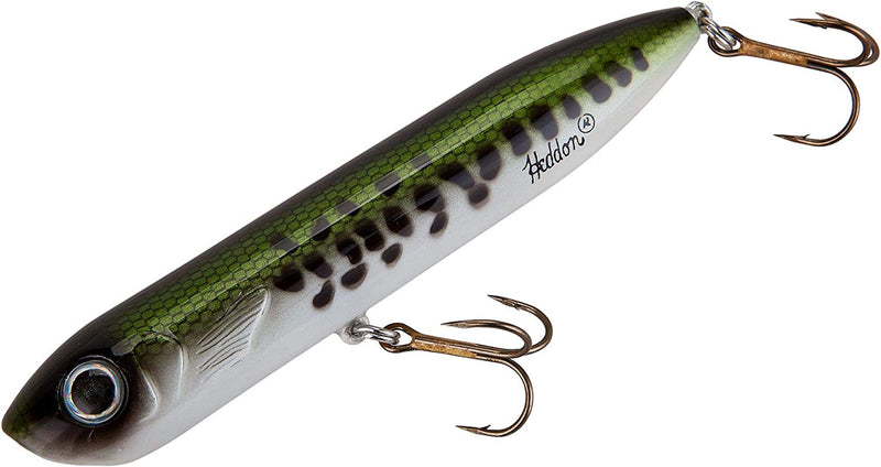 Heddon Chug'N Spook Popper Topwater Fishing Lure for Saltwater and Freshwater Sporting Goods > Outdoor Recreation > Fishing > Fishing Tackle > Fishing Baits & Lures Pradco Outdoor Brands Baby Bass Chug'N Spook Jr (1/2 oz) 