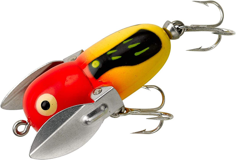 Heddon Crazy Crawler Wild-Action Topwater Fishing Lure Sporting Goods > Outdoor Recreation > Fishing > Fishing Tackle > Fishing Baits & Lures Pradco Outdoor Brands Yellow Hornet 1 3/4-Inch 