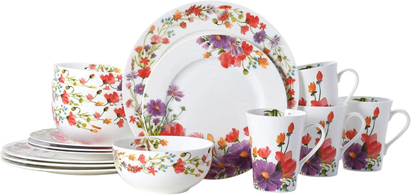 Mikasa Maisie 16-Piece Dinnerware Set, Assorted Home & Garden > Kitchen & Dining > Tableware > Dinnerware Lifetime Brands Inc   