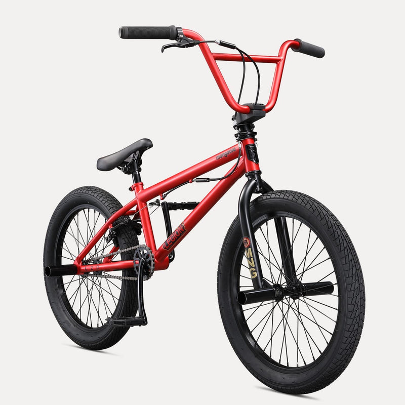 Mongoose Bmx-Bicycles Legion Intermediate Sporting Goods > Outdoor Recreation > Cycling > Bicycles Pacific Cycle, Inc. Red L20 20-Inch Wheels