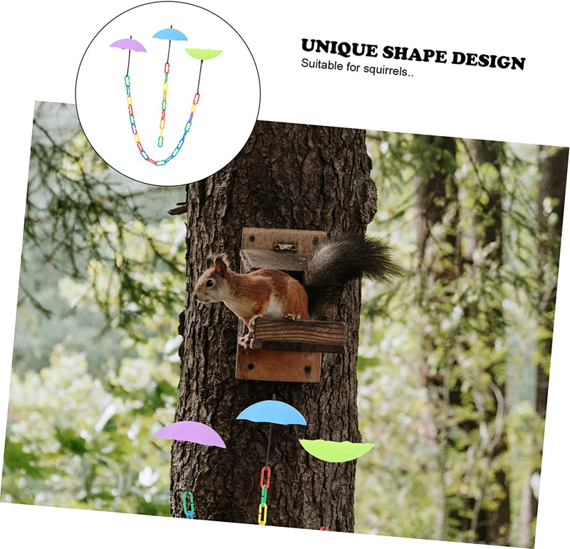 GLSTOY 3Pcs Swing Ladder Exploration Bird Mice Hanging Perches Platform Climbing Hamster Toys Perch Parakeet Toy Chinchilla Stand Lovely Squirrel Glider Wall-Mounted Umbrella Decorative Animals & Pet Supplies > Pet Supplies > Bird Supplies GLSTOY   