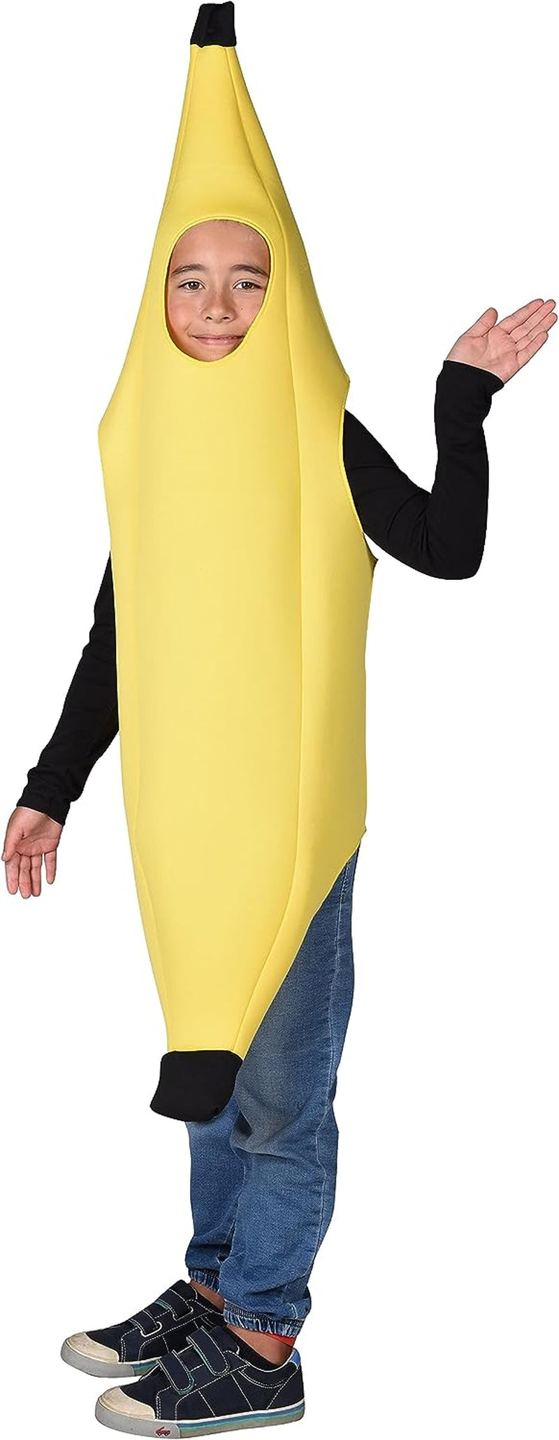 Rasta Imposta Ultimate Banana Tropical Fruit Halloween Costume, Child Size 7-10  Rasta Imposta   