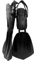 Professional Scuba Diving Fins Open Heel Adjustable Straps Long Flippers Free Dive Fins Equipment for Men Women Adjustable Snorkel Fins for Snorkeling, Swimming A Sporting Goods > Outdoor Recreation > Boating & Water Sports > Swimming wuxp SM F801 SC  