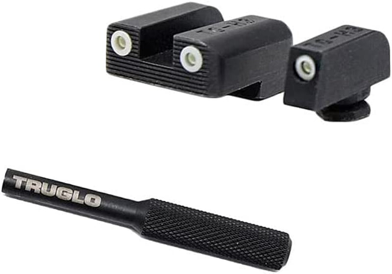 TRUGLO Tritium Green Gun Night Sight Compatible with Glock - Tool Combos Available Sporting Goods > Outdoor Recreation > Fishing > Fishing Rods TruGlo TG231G1A + front sight tool  