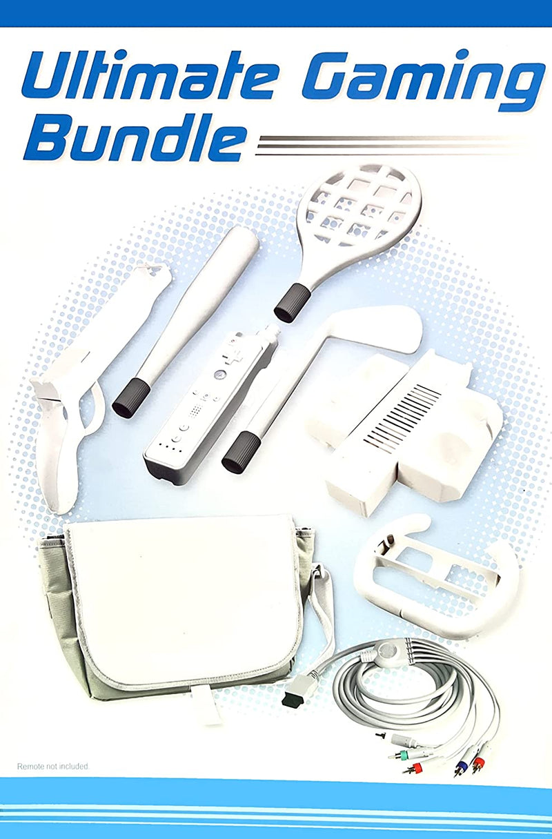 DELUXE GAMING BUNDLE for NINTENDO WII (STAND, BAG, SPORTS KIT)
