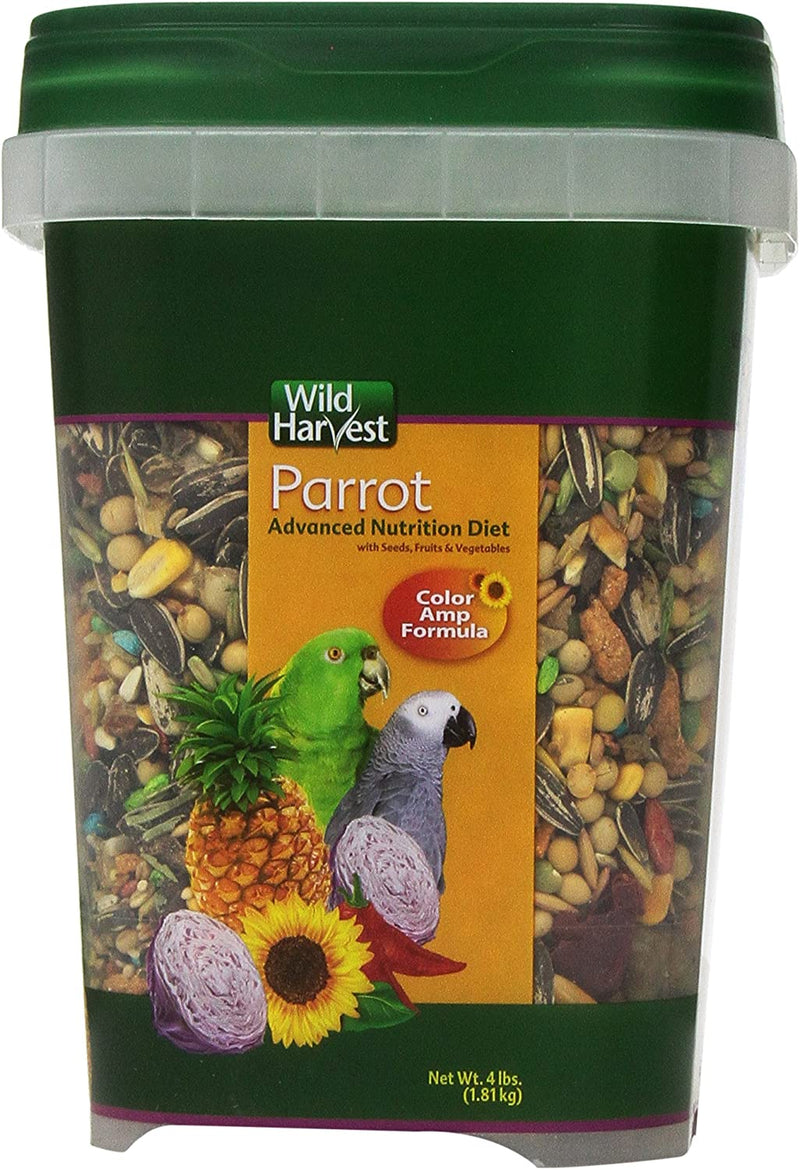 Wild Harvest WH-83542 Wild Harvest Advanced Nutrition Diet for Parrots, 4-Pound Animals & Pet Supplies > Pet Supplies > Bird Supplies > Bird Food Wild Harvest   