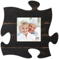 P. Graham Dunn Black Distressed Look 12 X 12 Wood Puzzle Wall Plaque Photo Frame Home & Garden > Decor > Picture Frames P. Graham Dunn Black Distressed Look  